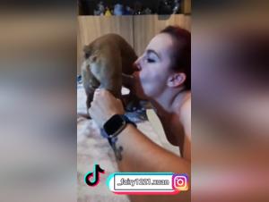 zoofilia salvaje: mujer baisa con perro intenso