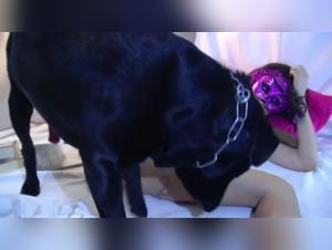 Lise and Her Four-Legged Best Friend - An Unforgettable Bestiality Experience