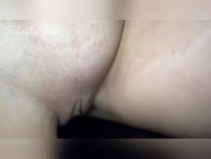 Veronica Silesto and her special canine friend at a Rainbow Party