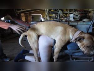Spanish Girl - Dog Fuck