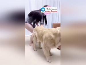 Milly Baila con su Perro - Hardcore Parte 1