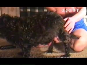 Jenny and her canine lover: a unique beastly experience