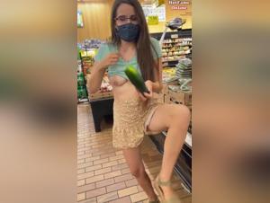 Woman and cucumber: a story of desire and pleasure