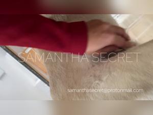 girl and dog amateur video
