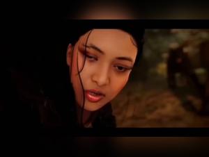 Submissive woman and dog in a shocking zoophilia scene