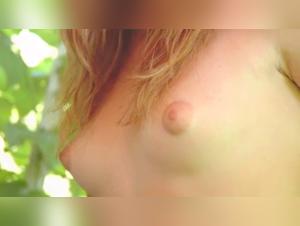 Zoophilia video with nipples swollen and ready for breastfeeding