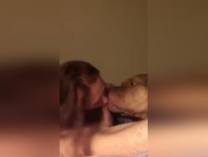 Bestiality: A woman and her dog in a forbidden relationship