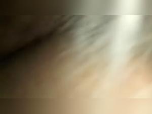 A beastly encounter: woman and dog