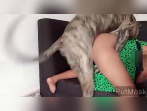 Bestial Encounter: Woman and Dog