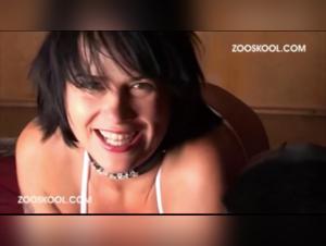 Shocking Encounter: She Lets a Dog Take Her