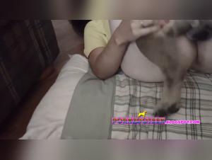 My girlfriend's extreme bestiality experience with a dog