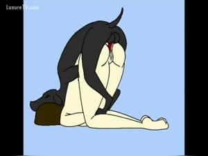 Bestial and Exciting Animation - Discover Sex with a Dog