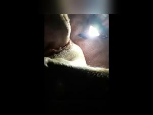 A bestial and intense encounter: woman and dog