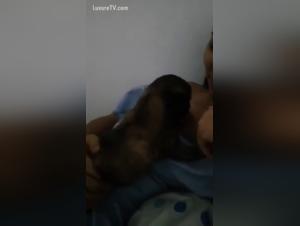 New mother and her puppy: an intense zoophilia video