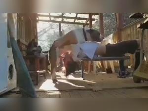 Bestial Encounter: Woman and Dog