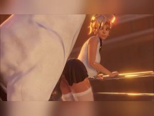 Mercy and the Horse: A Sensual Encounter on Video