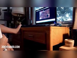 Mary Jane in an intense bestial experience