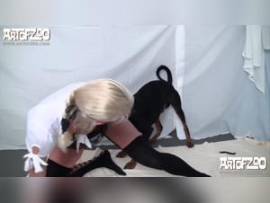 Wild Zooporno Session: Vixen and Silvy's Passionate Encounter