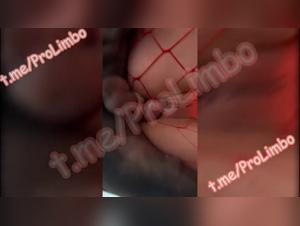 sonya and her new dog