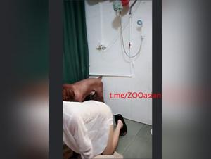 Chinese Cheating Wife Dog Sex Shower