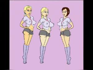 Bestiality erotic animation: a woman and a dog