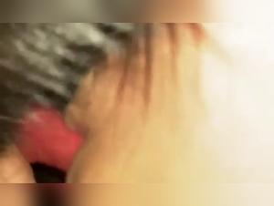 An Intimate Moment: Teen and Her Four-Legged Best Friend