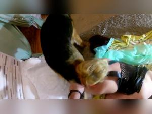 Russian Team - An intense zoophilic experience with Margot