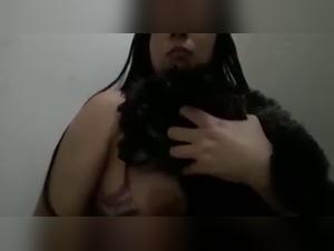 Teenage girl and dog: a bestiality sex video not to be missed