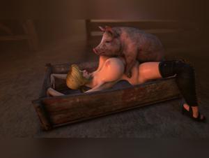 Pig farm: a place of bestial debauchery