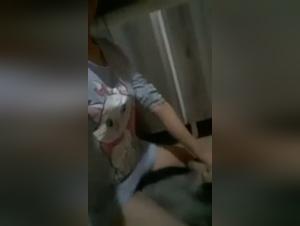 Bestiality: a woman and her dog