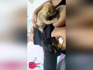 Shock Video: Intimacy with a Puppy