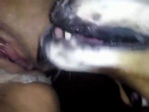 Bestiality: a woman and her dog in a shocking video