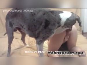 Bestiality: Woman and her dog