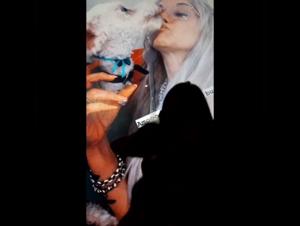 A mature woman and her dog: a bestial and passionate relationship