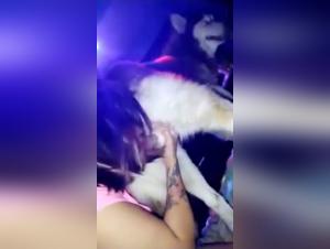 Milly baise chien - Vidéo X