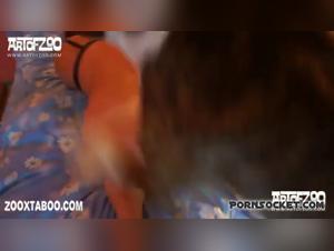 An Intimate Meeting with a Four-Legged Friend