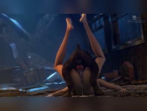 Animated Bestiality: Missionary Hentai Dog