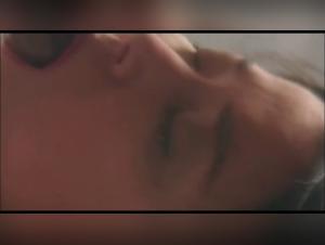 Simulated bestiality scene with an Asian woman and a horse