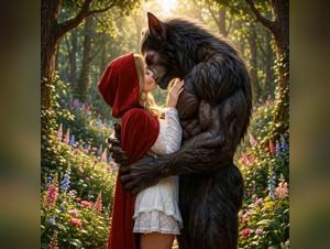 AI Video: Little Red Riding Hood - Dog Zoophilia