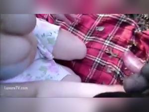 Woman and dog: a video of extreme zoophilia