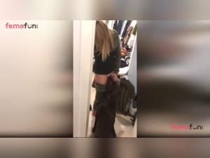 Forbidden Meeting: Woman and Dog