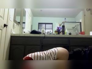 Bathroom Knot: A Girl and Her Four-Legged Best Friend - Bestiality Zoophilia Sex Video