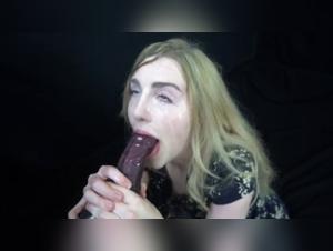 Zoophilia video with teenage girl and riding dildo