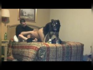 CoupleFun - Threesome with a Dog