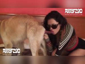 Vanessa's extreme dog fucking experience: a wild and exciting encounter