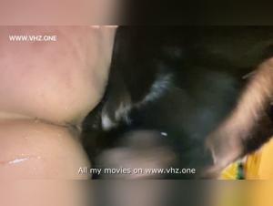 Veronica Silesto and her dog: A shocking zoophilia scene