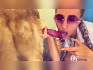 Sonya and Her Canine Companion: A Scene of Extreme Bestiality