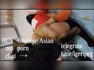 Asian woman and dog: a shocking bestial video