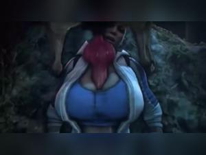 Submissive woman gets fucked by a dog