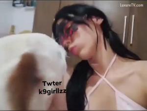 Bestiality sex video: a woman and her dog in a shocking relationship